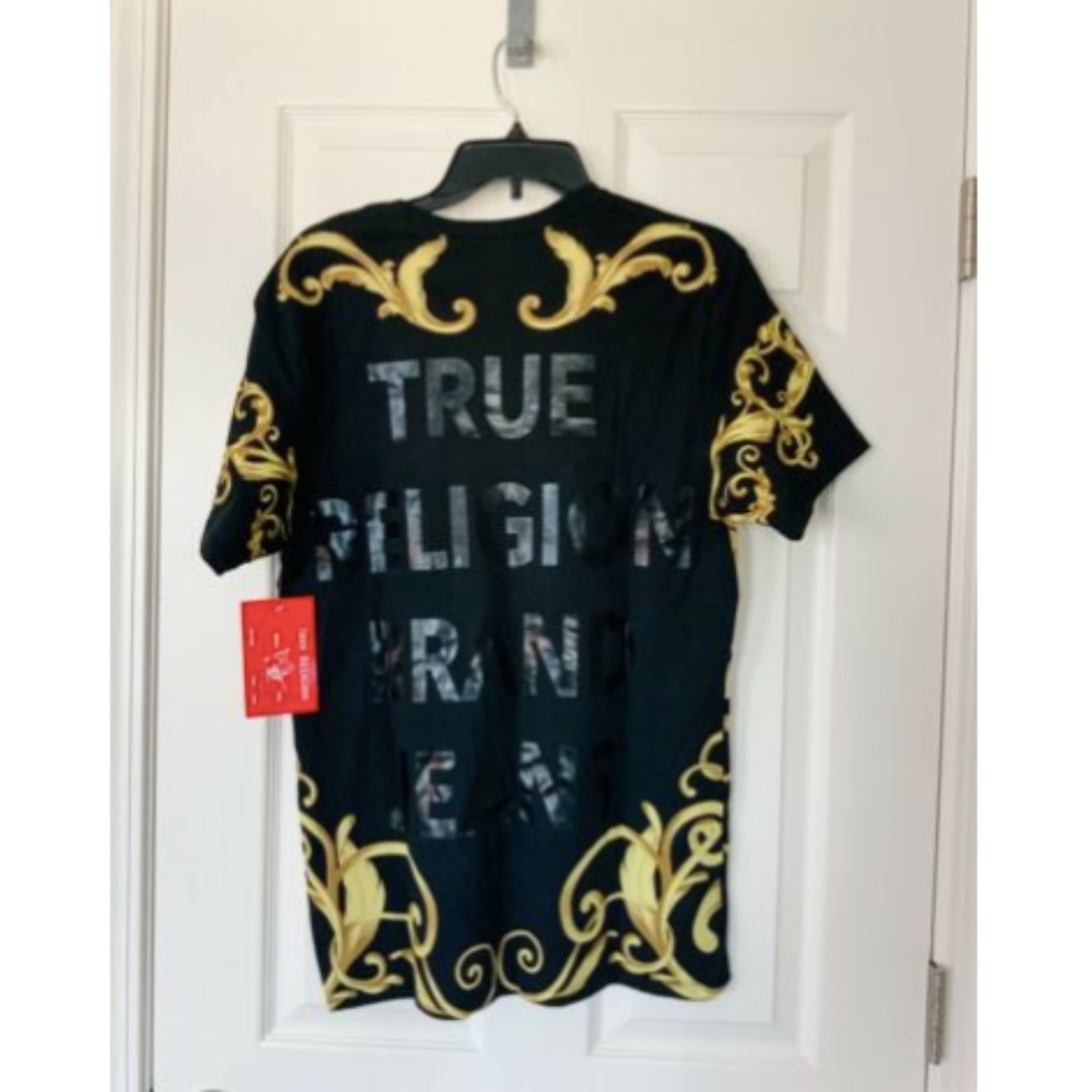NWT True Religion Scroll Tee - Medium - Picture 4 of 5